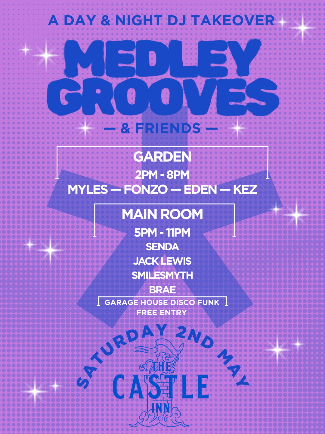 Medley Grooves & Friends Poster